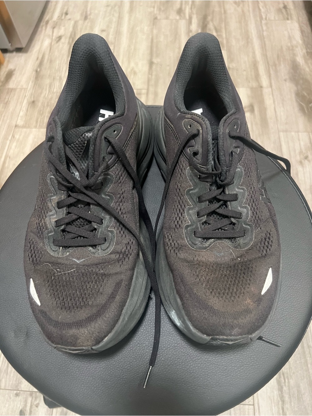 Hoka BONDI 9 Men's Black Athletic Running Shoes